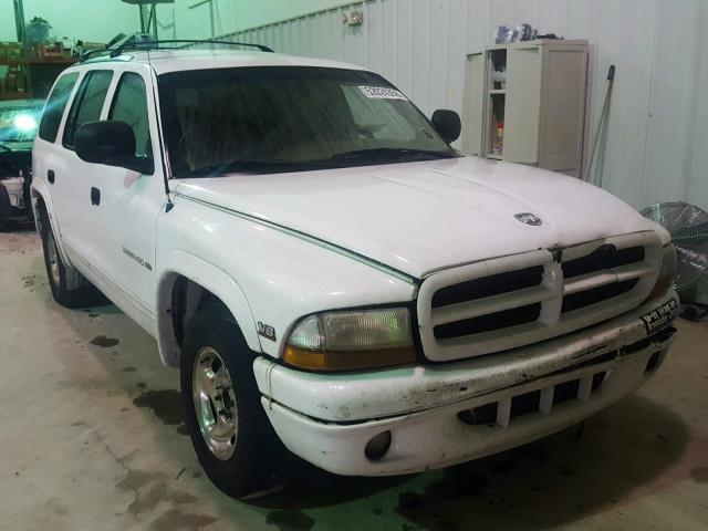 1B4HR28Z9XF518345 - 1999 DODGE DURANGO WHITE photo 1