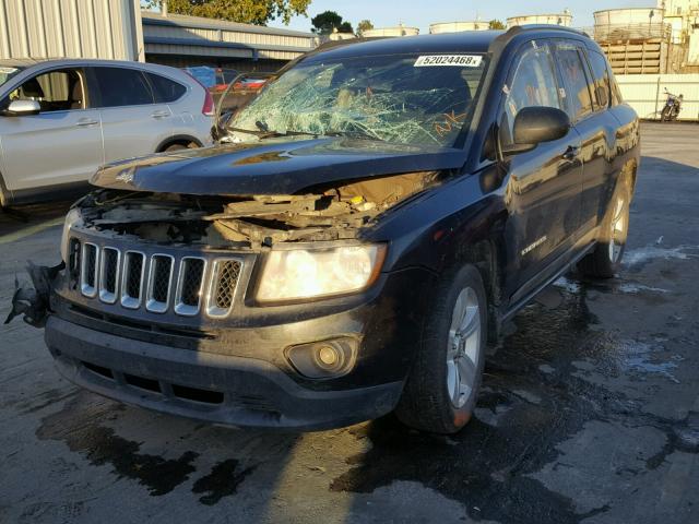 1J4NT1FB4BD142515 - 2011 JEEP COMPASS SP BLACK photo 2