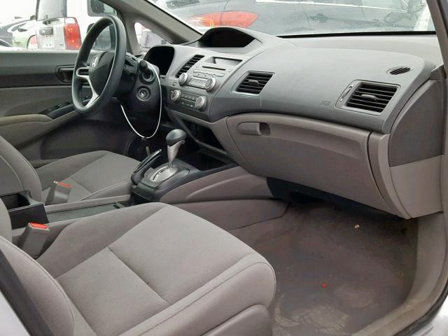 2HGFA16259H105231 - 2009 HONDA CIVIC DX SILVER photo 5