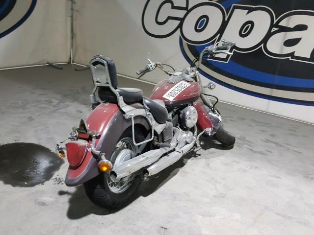 JYAVM01E3YA021611 - 2000 YAMAHA XVS65 BASE RED photo 4