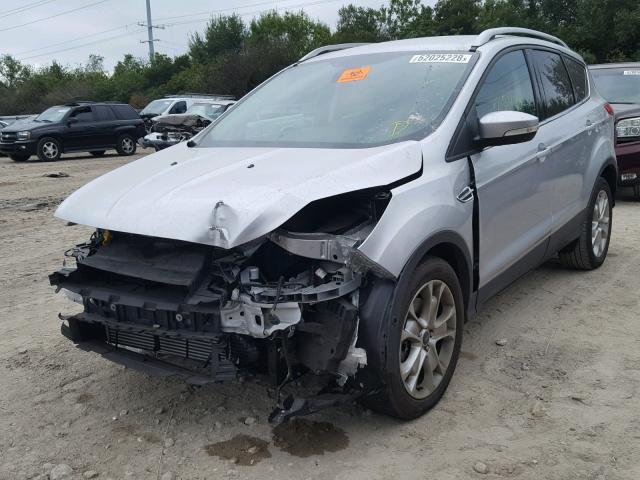 1FMCU0J94FUB16457 - 2015 FORD ESCAPE TIT SILVER photo 2