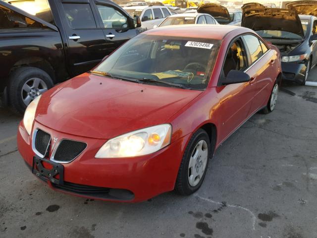 1G2ZF55B464267855 - 2006 PONTIAC G6 SE RED photo 2