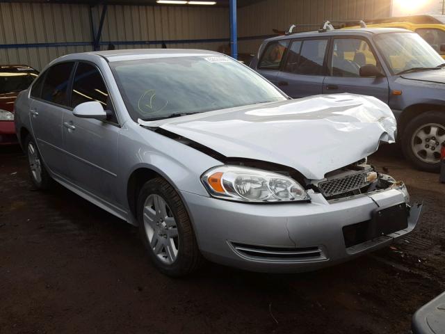 2G1WB5E32E1105910 - 2014 CHEVROLET IMPALA LIM SILVER photo 1