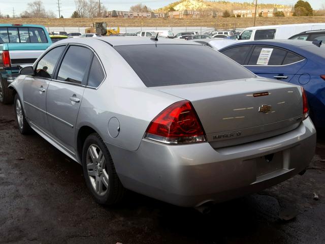 2G1WB5E32E1105910 - 2014 CHEVROLET IMPALA LIM SILVER photo 3