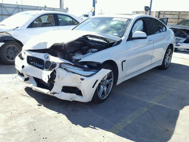 WBA4A7C58FD415032 - 2015 BMW 428 XI WHITE photo 2
