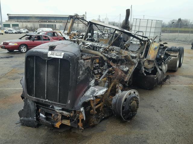 1XPHD49X48N755650 - 2008 PETERBILT 386 BURN photo 2