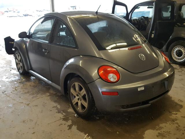 3VWRW31C06M423017 - 2006 VOLKSWAGEN NEW BEETLE Grau Foto 3
