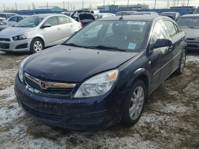 1G8ZS57N47F182576 - 2007 SATURN AURA XE BLUE photo 2