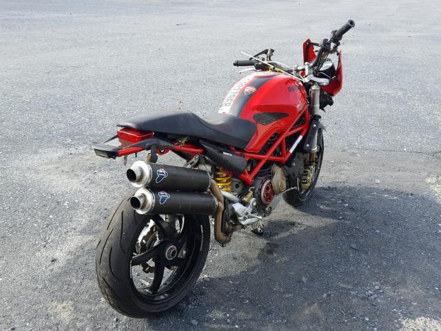 ZDM1RB5T86B079279 - 2006 DUCATI MONSTER S4 RED photo 4