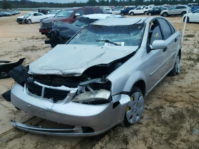 KL5JD56Z56K407262 - 2006 SUZUKI FORENZA SILVER photo 2