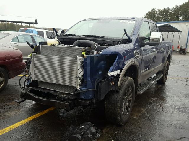 1N6BA1F28GN506738 - 2016 NISSAN TITAN XD S BLUE photo 2