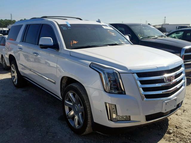 1GYS3JKJ1HR201080 - 2017 CADILLAC ESCALADE E WHITE photo 1