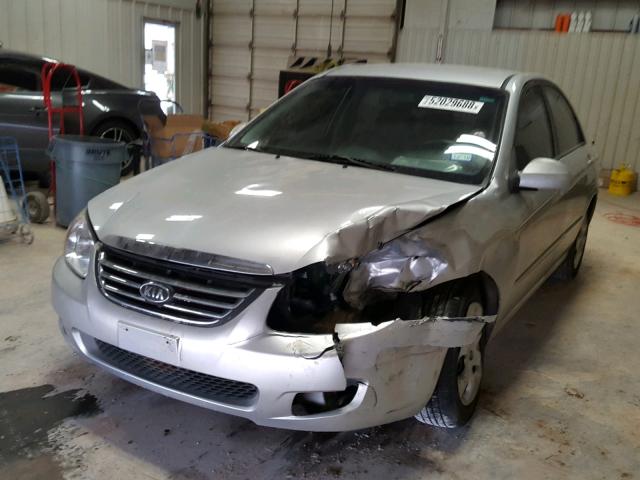 KNAFE121285539416 - 2008 KIA SPECTRA EX SILVER photo 9