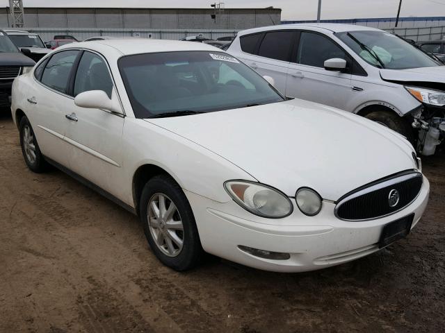 2G4WC532451312311 - 2005 BUICK LACROSSE C WHITE photo 1