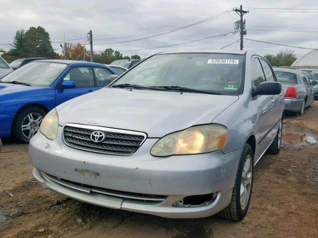 JTDBR32E050054611 - 2005 TOYOTA COROLLA CE SILVER photo 2