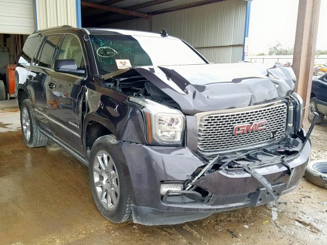 1GKS2CKJ9FR633325 - 2015 GMC YUKON DENA GRAY photo 1