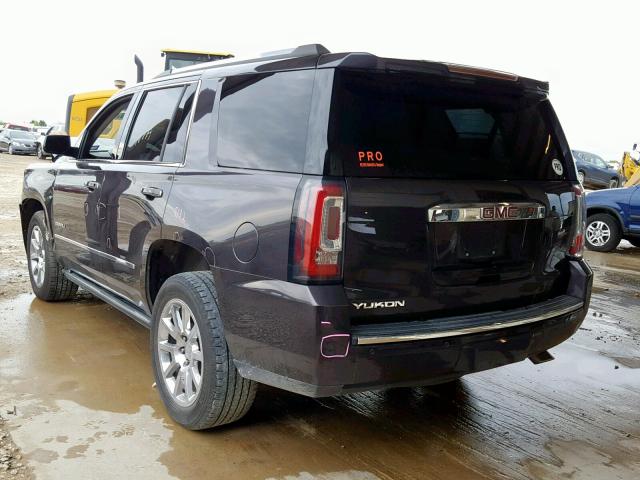 1GKS2CKJ9FR633325 - 2015 GMC YUKON DENA GRAY photo 3