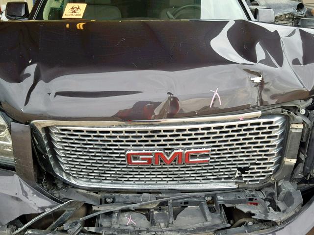 1GKS2CKJ9FR633325 - 2015 GMC YUKON DENA GRAY photo 7