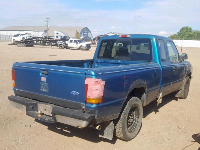 1FTCR14A8SPA57844 - 1995 FORD RANGER SUP GREEN photo 4