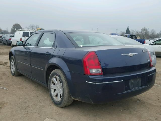 2C3JA53G65H590218 - 2005 CHRYSLER 300 TOURIN BLUE photo 3