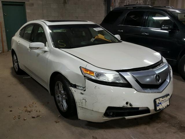 19UUA8F26AA015458 - 2010 ACURA TL WHITE photo 1