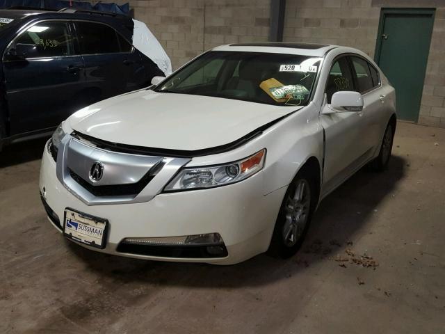 19UUA8F26AA015458 - 2010 ACURA TL WHITE photo 2