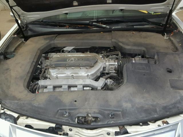 19UUA8F26AA015458 - 2010 ACURA TL WHITE photo 7