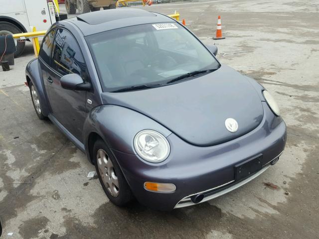 3VWCK21C33M403660 - 2003 VOLKSWAGEN NEW BEETLE GRAY photo 1