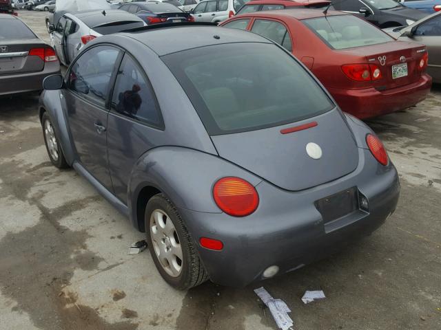 3VWCK21C33M403660 - 2003 VOLKSWAGEN NEW BEETLE GRAY photo 3