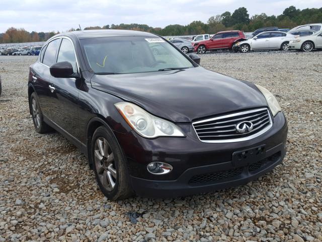 JNKAJ09F48M352199 - 2008 INFINITI EX35 BASE PURPLE photo 1