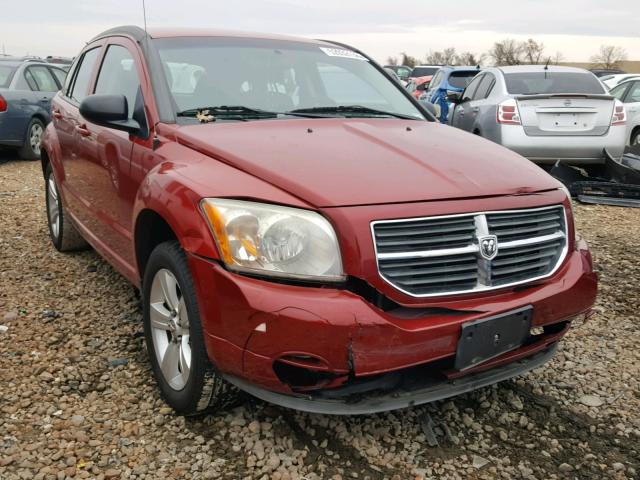 1B3CB4HA3AD602656 - 2010 DODGE CALIBER SX RED photo 1