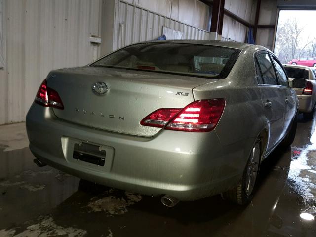 4T1BK36B86U087897 - 2006 TOYOTA AVALON XL GREEN photo 4