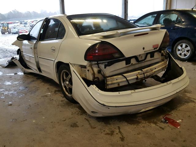 1G2NV52E02M631585 - 2002 PONTIAC GRAND AM G WHITE photo 3