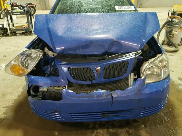 1G2AL18FX87126111 - 2008 PONTIAC G5 BLUE photo 7