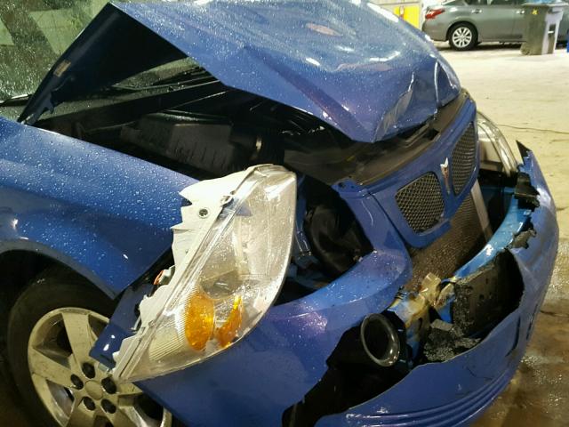 1G2AL18FX87126111 - 2008 PONTIAC G5 BLUE photo 9