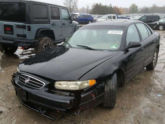 2G4WB52K5X1636357 - 1999 BUICK REGAL LS BLACK photo 2