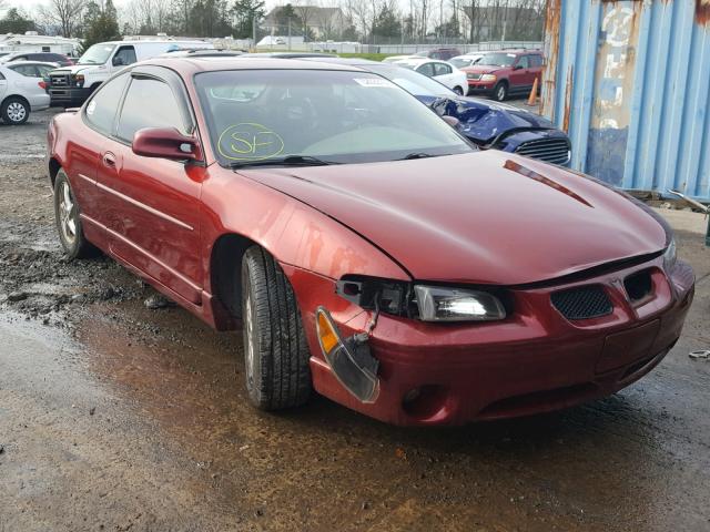 1G2WP12K7YF331164 - 2000 PONTIAC GRAND PRIX Կարմիր լուսանկար 1