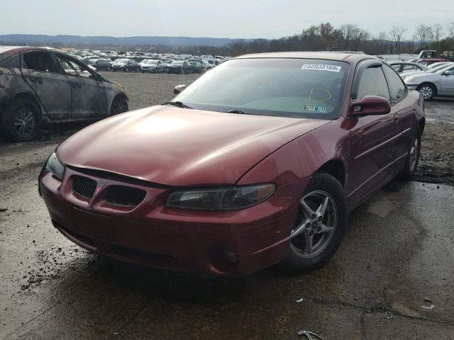 1G2WP12K7YF331164 - 2000 PONTIAC GRAND PRIX Կարմիր լուսանկար 2