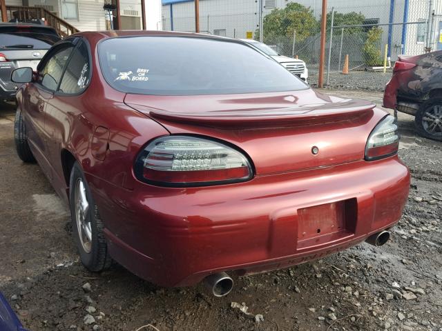 1G2WP12K7YF331164 - 2000 PONTIAC GRAND PRIX Կարմիր լուսանկար 3