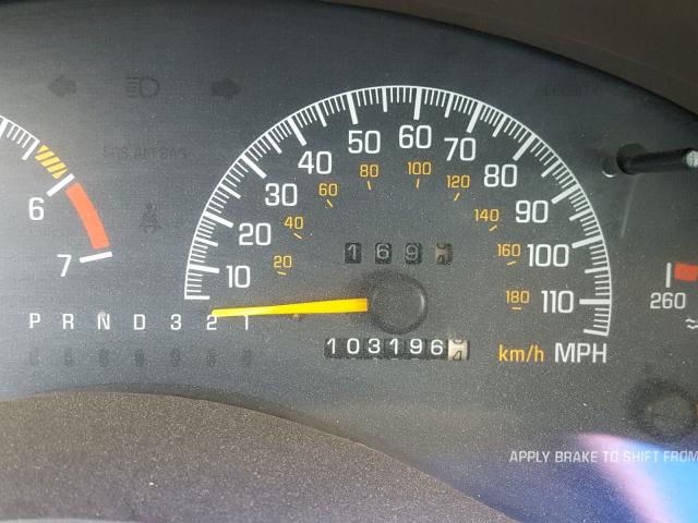 1G2WP12K7YF331164 - 2000 PONTIAC GRAND PRIX Կարմիր լուսանկար 8