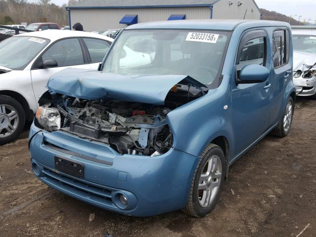 JN8AZ2KR5AT167895 - 2010 NISSAN CUBE BASE TEAL photo 2