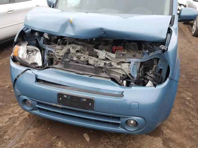 JN8AZ2KR5AT167895 - 2010 NISSAN CUBE BASE TEAL photo 9