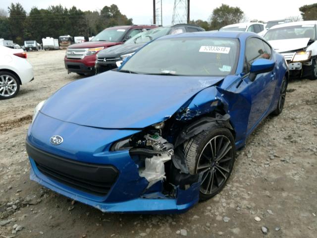 JF1ZCAC10D1600628 - 2013 SUBARU BRZ 2.0 LI BLUE photo 2