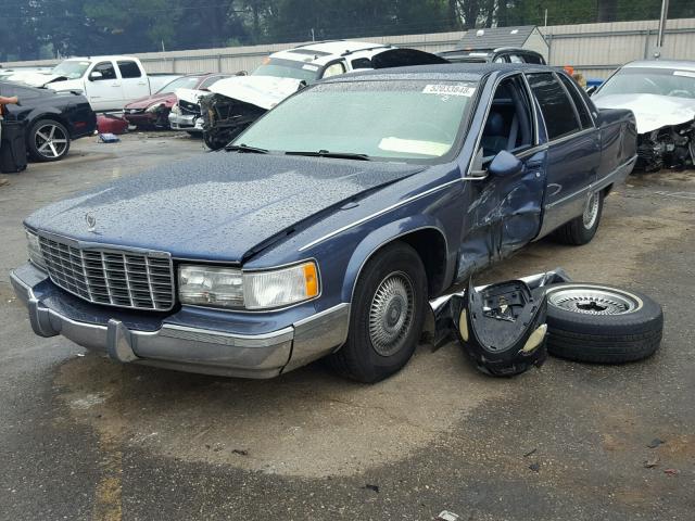 1G6DW52P2RR711928 - 1994 CADILLAC FLEETWOOD BLUE photo 2