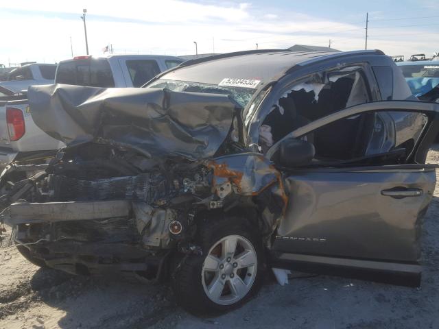 1C4NJCBAXED542359 - 2014 JEEP COMPASS SP 灰色 照片 2