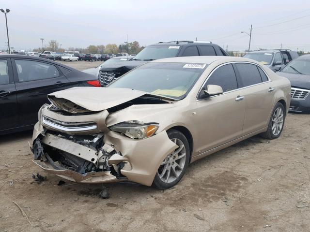 1G1ZK57748F139261 - 2008 CHEVROLET MALIBU LTZ TAN photo 2