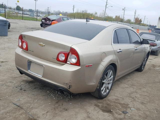 1G1ZK57748F139261 - 2008 CHEVROLET MALIBU LTZ TAN photo 4