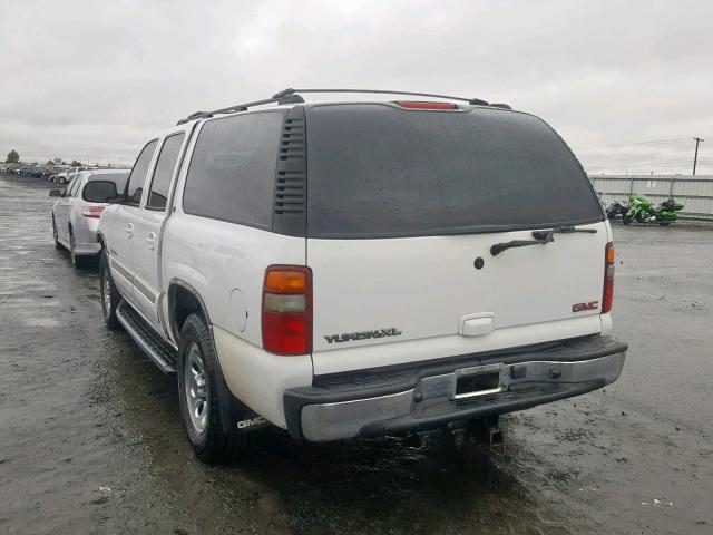 1GKFK16Z23J265909 - 2003 GMC YUKON XL K WHITE photo 3