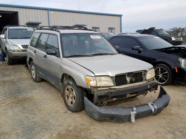 JF1SF63501H705634 - 2001 SUBARU FORESTER L TAN photo 1