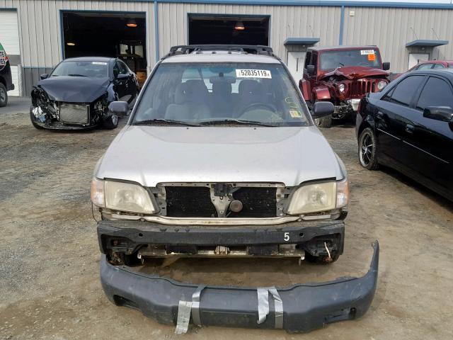 JF1SF63501H705634 - 2001 SUBARU FORESTER L TAN photo 9